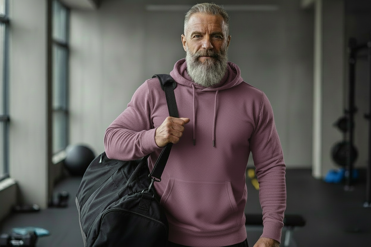 color if the hoodie is a little brigher